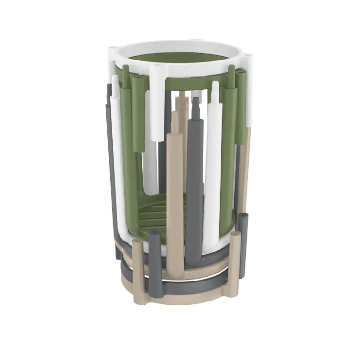 Tabouret Snack (assise +/- 65 Cm)|Tabouret De Bar (assise +/- 80 Cm)*Tom Tabouret snack sans dossier en polypropylène