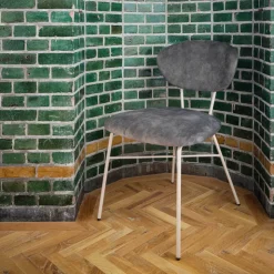 Mobitec Chaise De Salle à Manger|Chaise Salon*Toro ® Chaise cosy minimaliste en tissu et pieds métal