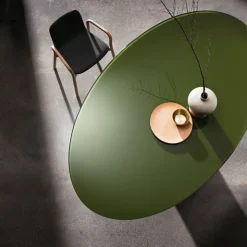 Sovet Italia Table De Salle à Manger*Totem Sovet® Table ovale design en verre