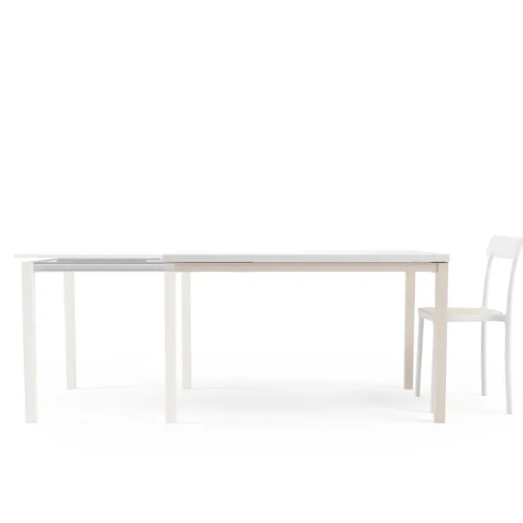 Cancio Table De Cuisine*Toy bois Table de cuisine en verre avec rallonge