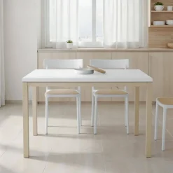 Cancio Table De Cuisine*Toy bois Table de cuisine en céramique avec rallonge