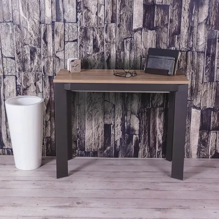 Altacom Table Pour Petit Espace*Trek Console extensible transformable en table en mélaminé