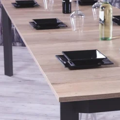Altacom Table Pour Petit Espace*Trek Console extensible transformable en table en mélaminé