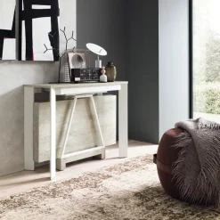 Altacom Table Pour Petit Espace*Trek Console extensible transformable en table en mélaminé
