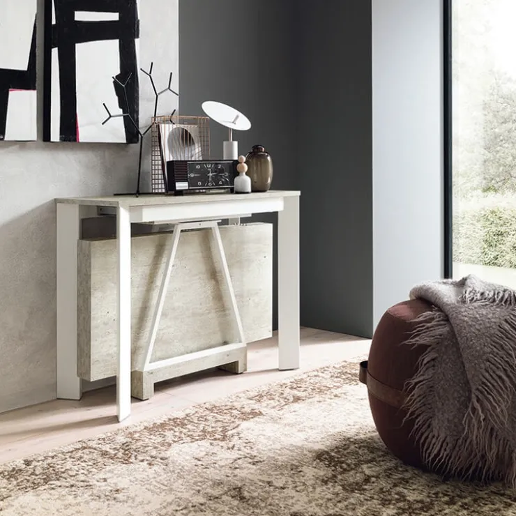 Altacom Table Pour Petit Espace*Trek Console extensible transformable en table en mélaminé