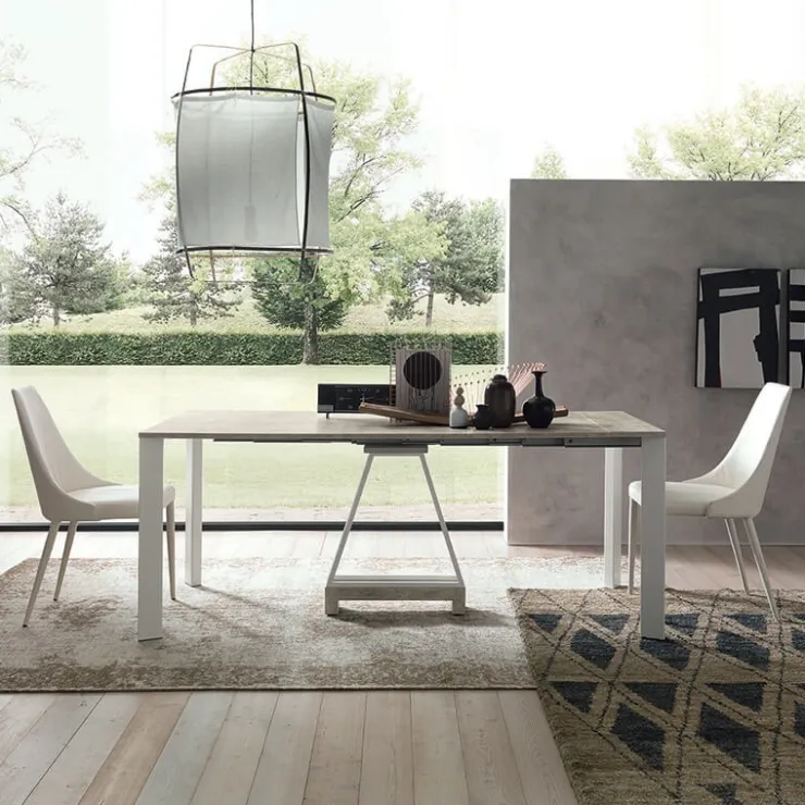 Altacom Table Pour Petit Espace*Trek Console extensible transformable en table en mélaminé