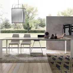 Altacom Table Pour Petit Espace*Trek Console extensible transformable en table en mélaminé