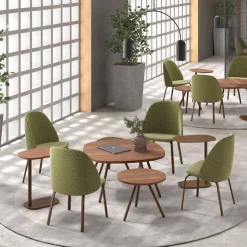 Perfecta Table De Salon*Trevi Table basse design triangulaire en stratifié