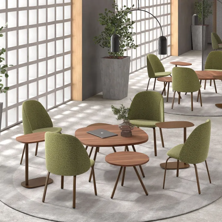Perfecta Table De Salon*Trevi Table basse design triangulaire en stratifié