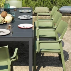 Chaise De Jardin|Fauteuil De Jardin*Trill Fauteuil de jardin empilable en polypropylène