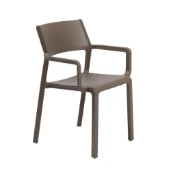 Chaise De Cuisine|Chaise De Salle à Manger*Trill Fauteuil moderne empilable en polypropylène