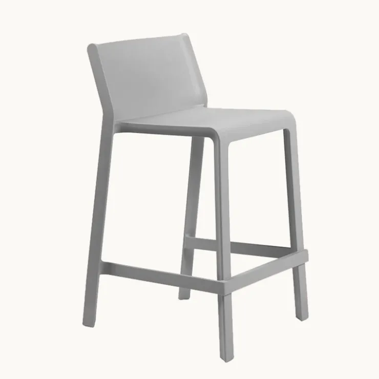 Tabouret Snack (assise +/- 65 Cm)|Tabouret De Bar (assise +/- 80 Cm)*Trill mini Tabouret snack en polypropylène empilable