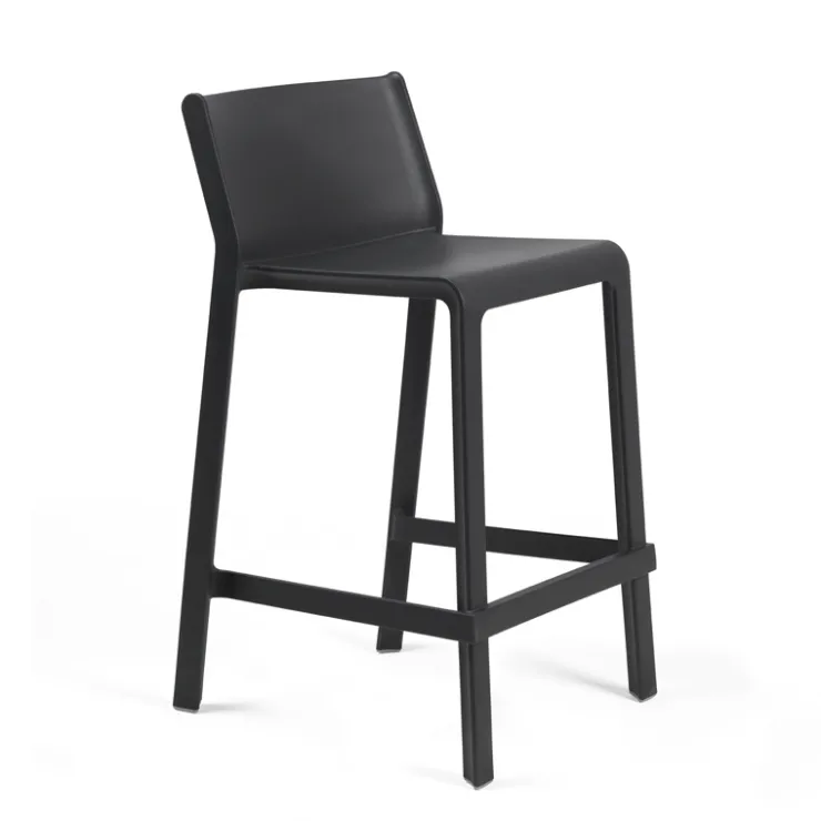 Tabouret Snack (assise +/- 65 Cm)|Tabouret De Bar (assise +/- 80 Cm)*Trill mini Tabouret snack en polypropylène empilable