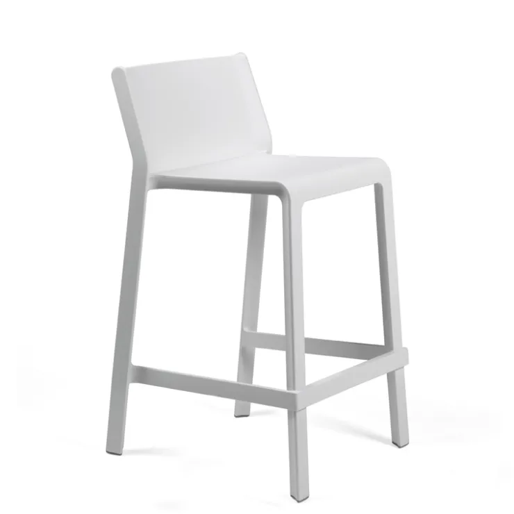 Tabouret Snack (assise +/- 65 Cm)|Tabouret De Bar (assise +/- 80 Cm)*Trill mini Tabouret snack en polypropylène empilable