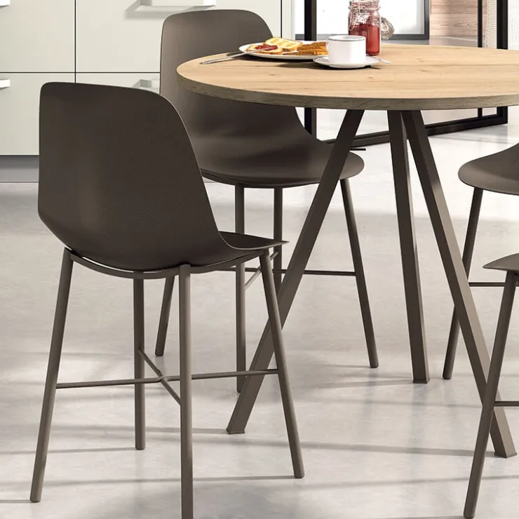 Perfecta Table De Cuisine|Table Pour Petit Espace*Triple Table ronde moderne en stratifié
