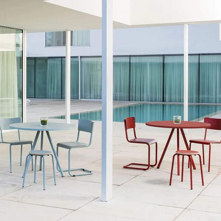 Perfecta Table De Cuisine|Table Pour Petit Espace*Triple Table ronde moderne en stratifié