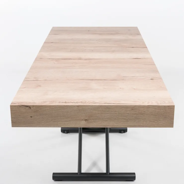 Altacom Table De Salon|Table Pour Petit Espace*Ulisse Table relevable en mélaminé avec allonges