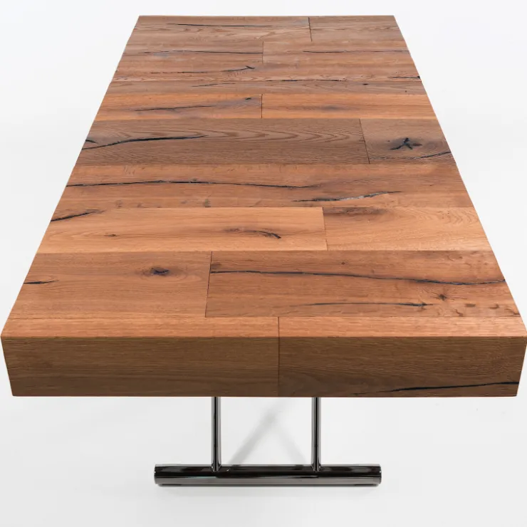 Altacom Table De Salle à Manger|Table De Salon*Ulisse Table relevable extensible pour petit espace en bois