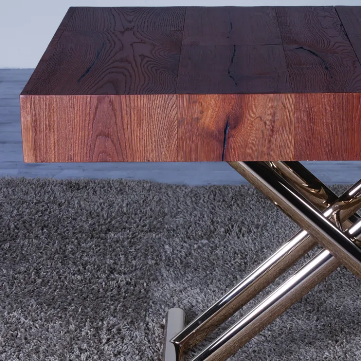 Altacom Table De Salle à Manger|Table De Salon*Ulisse Table relevable extensible pour petit espace en bois