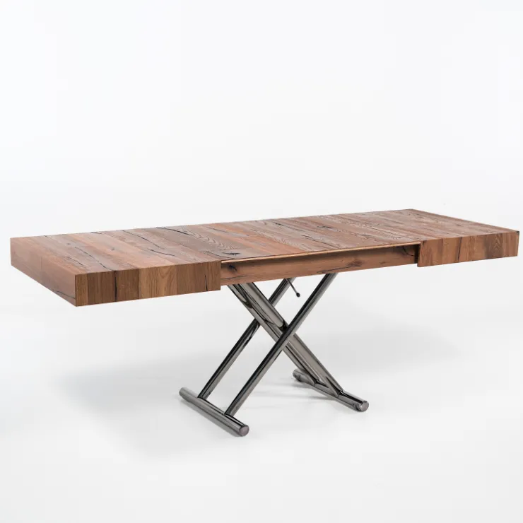 Altacom Table De Salle à Manger|Table De Salon*Ulisse Table relevable extensible pour petit espace en bois
