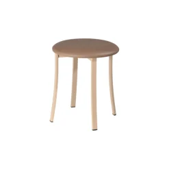 Carrier Tabouret Bas (assise +/- 45 Cm)*Urane ® Tabouret bas en synthétique et métal fabrication française