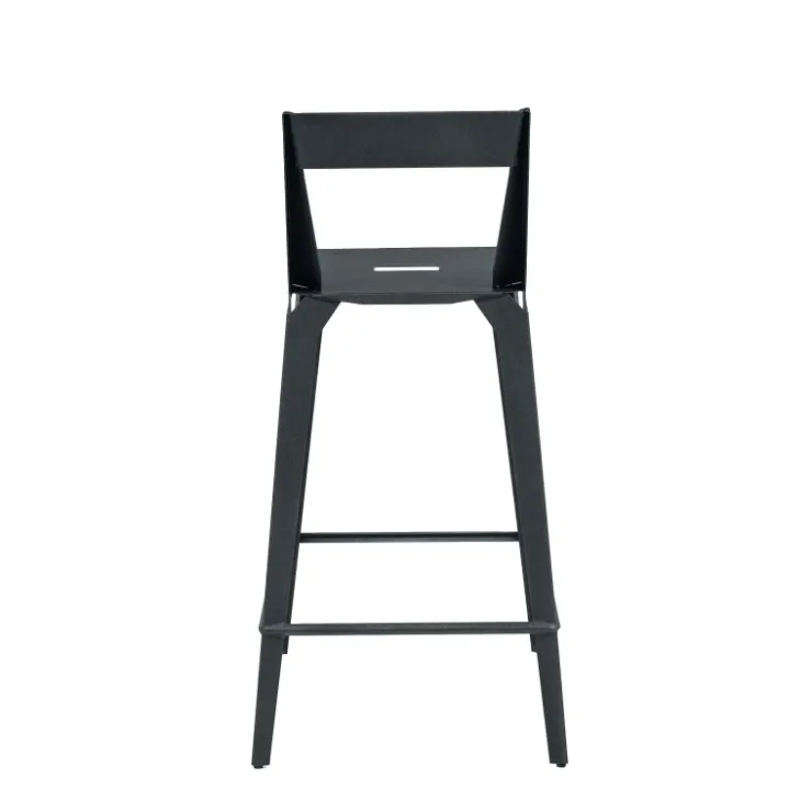 Carrier Tabouret De Bar (assise +/- 80 Cm)|Tabouret Snack (assise +/- 65 Cm)*Valence ® Tabouret snack industriel français en métal avec dossier