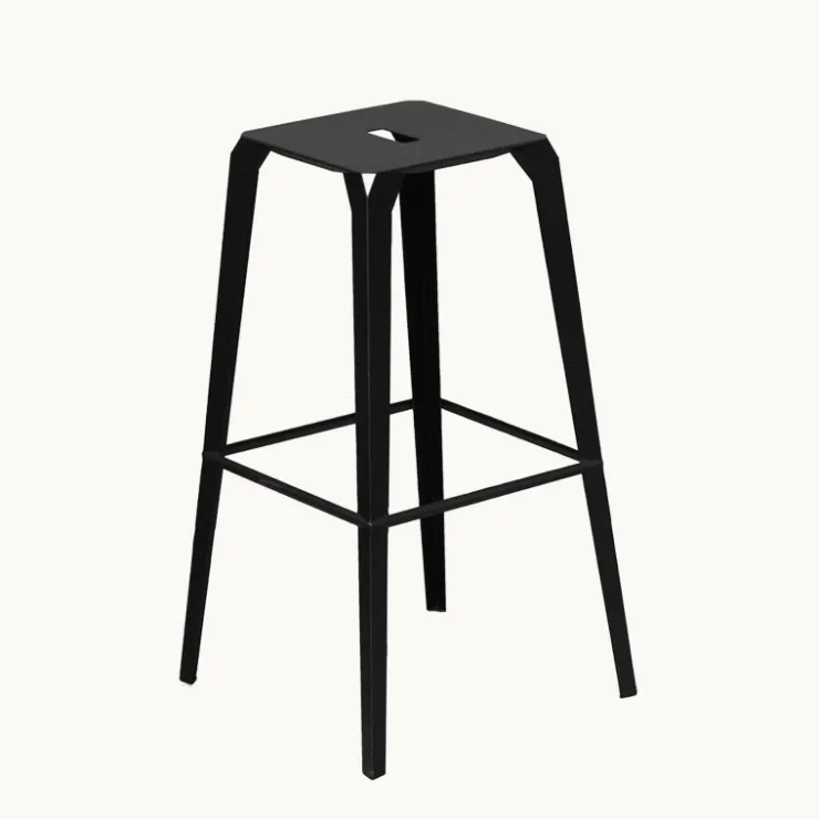 Carrier Tabouret De Bar (assise +/- 80 Cm)*Valence ® Tabouret de bar industriel en métal