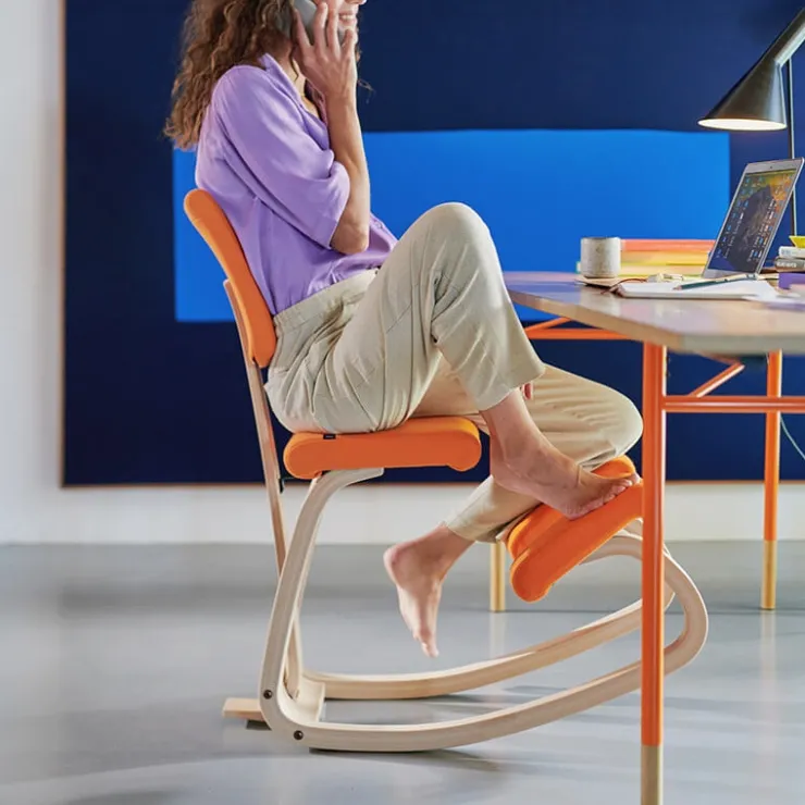 Varier Chaise De Bureau|Chaise Salon*Variable plus Chaise de bureau ergonomique à bascule en tissu