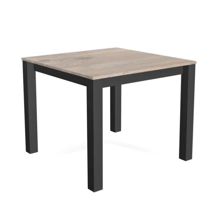 Perfecta Table De Salle à Manger*Verona Table carrée avec pieds métal conçue en Belgique