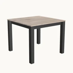 Perfecta Table De Salle à Manger*Verona Table carrée avec pieds métal conçue en Belgique