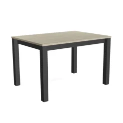 Perfecta Table De Salle à Manger*Verona Table rectangulaire en stratifié et pieds métal fabrication belge