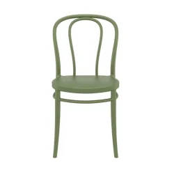 Chaise De Jardin*Victor Chaise de jardin bistrot empilable en polypropylène