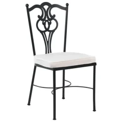 Jayso Chaise De Jardin*Viena Chaise de jardin provençale en acier