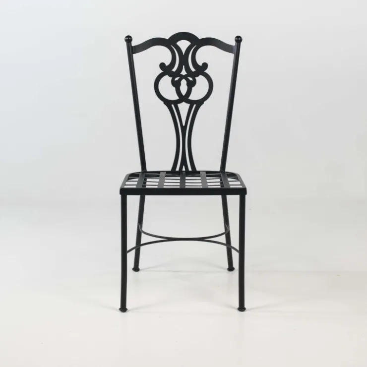 Jayso Chaise De Salle à Manger*Viena Chaise provençale en métal