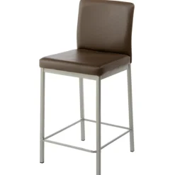 Perfecta Tabouret Snack (assise +/- 65 Cm)|Tabouret De Bar (assise +/- 80 Cm)*Villa Tabouret snack rembourré en simili et métal