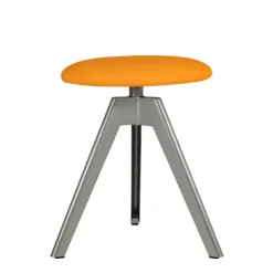 Carrier Tabouret Bas (assise +/- 45 Cm)*Vérone ® Tabouret bas pivotant en métal et synthétique