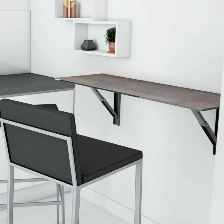 Cancio Table De Cuisine|Table Pour Petit Espace*Vulcano Table murale pliante en céramique