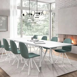 Perfecta Table De Salle à Manger*Wacko 2.0 Table extensible design avec pieds en métal