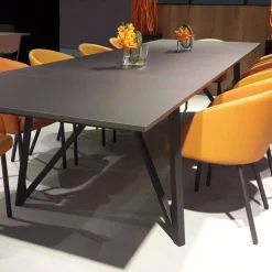 Perfecta Table De Salle à Manger*Wacko Table design industriel extensible avec pieds en métal