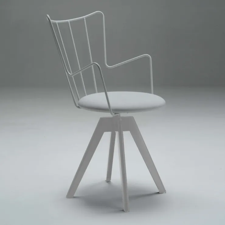 Carrier Chaise De Cuisine|Chaise De Salle à Manger*Well ® Chaise pivotante design en synthétique et métal