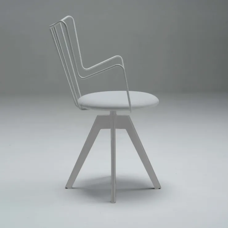 Carrier Chaise De Cuisine|Chaise De Salle à Manger*Well ® Chaise pivotante design en synthétique et métal