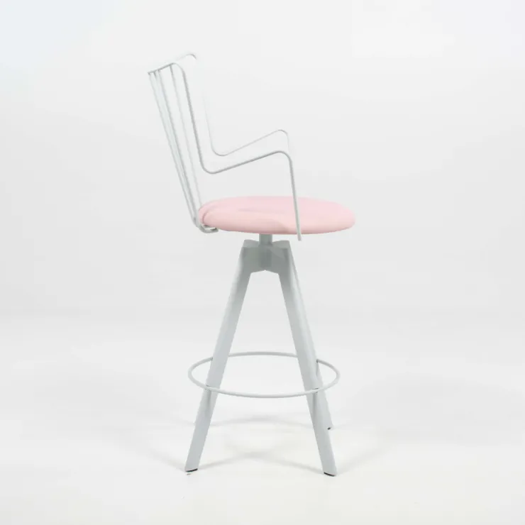 Carrier Tabouret De Bar (assise +/- 80 Cm)|Tabouret Snack (assise +/- 65 Cm)*Well ® Tabouret snack design pivotant en synthétique et métal