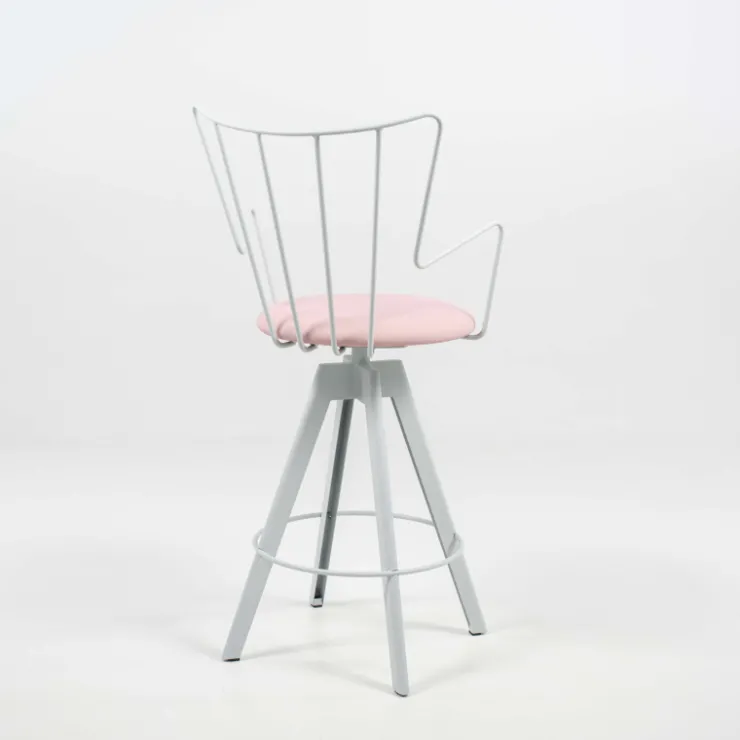 Carrier Tabouret De Bar (assise +/- 80 Cm)|Tabouret Snack (assise +/- 65 Cm)*Well ® Tabouret snack design pivotant en synthétique et métal