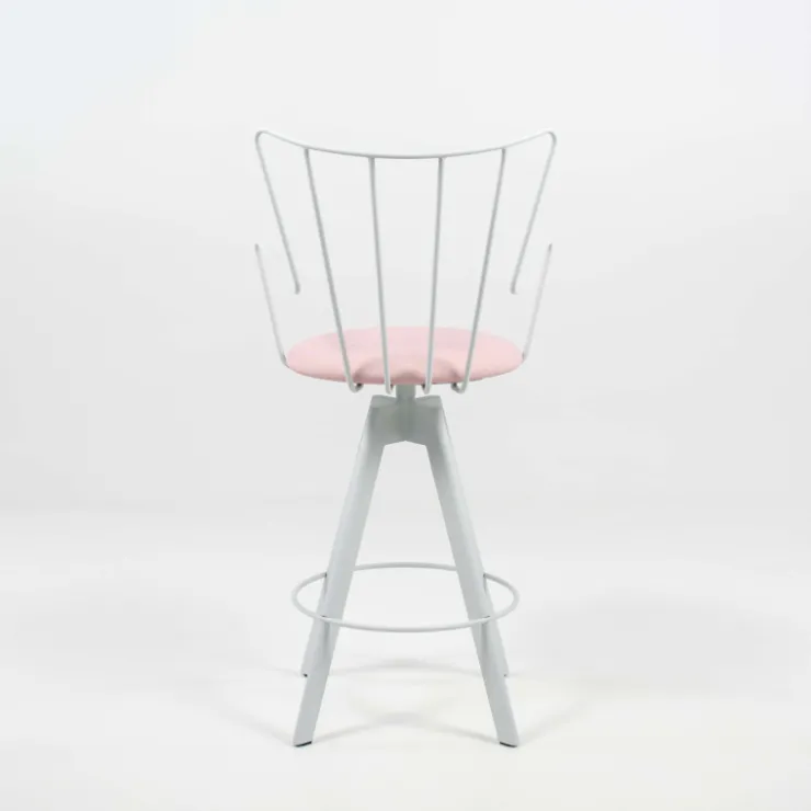 Carrier Tabouret De Bar (assise +/- 80 Cm)|Tabouret Snack (assise +/- 65 Cm)*Well ® Tabouret snack design pivotant en synthétique et métal