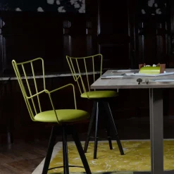 Carrier Tabouret De Bar (assise +/- 80 Cm)|Tabouret Snack (assise +/- 65 Cm)*Well ® Tabouret snack design pivotant en synthétique et métal