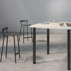 Carrier Tabouret Snack (assise +/- 65 Cm)|Tabouret De Bar (assise +/- 80 Cm)*Xoxo ® Tabouret snack fabriqué en France structure en métal et assise rembourrée