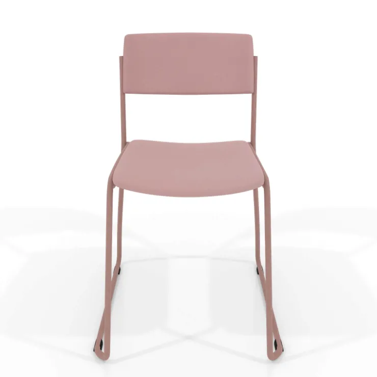 Perfecta Chaise De Cuisine|Chaise De Salle à Manger*Zoom Chaise moderne en simili avec pieds traîneau